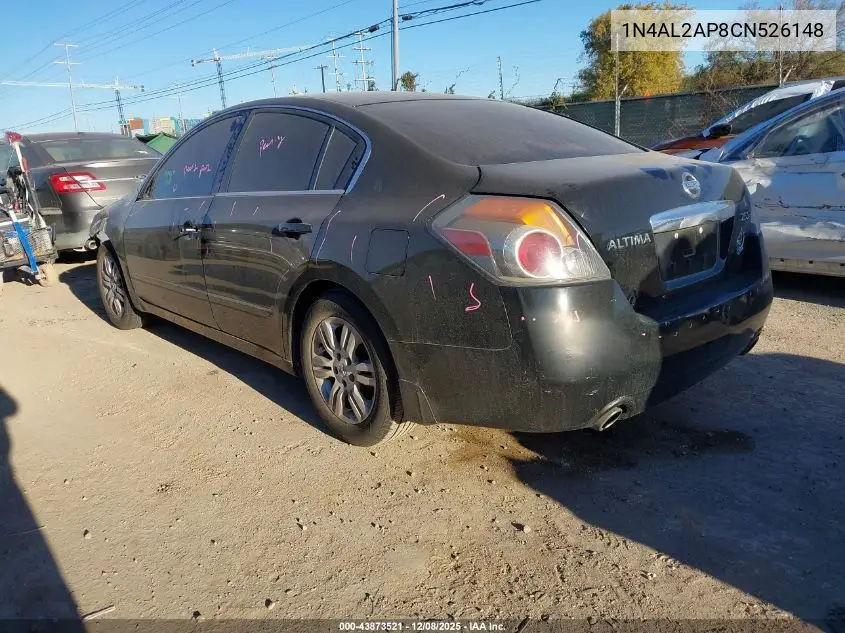 1N4AL2AP8CN526148 2012 Nissan Altima 2.5 S