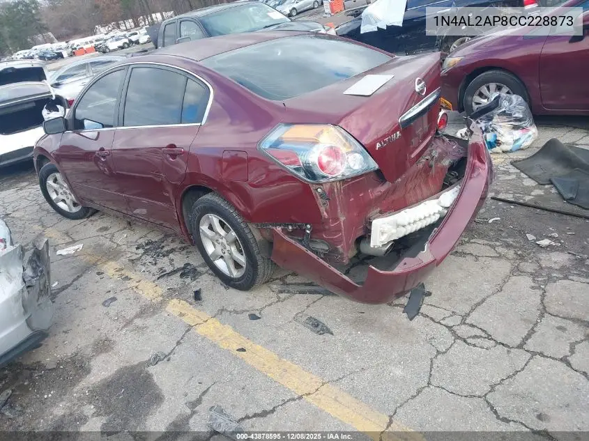1N4AL2AP8CC228873 2012 Nissan Altima 2.5 S