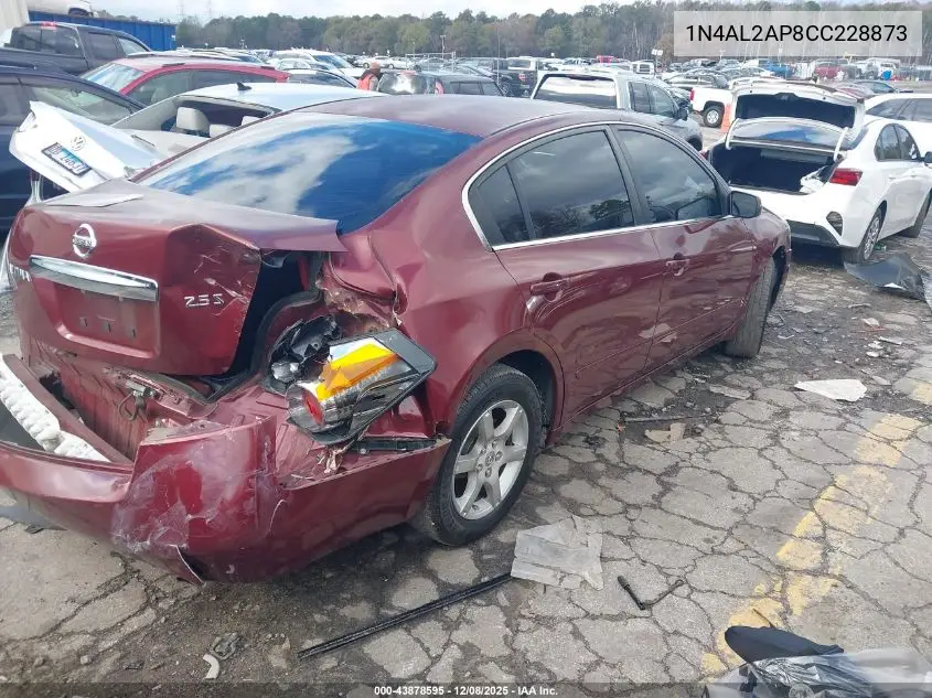 1N4AL2AP8CC228873 2012 Nissan Altima 2.5 S