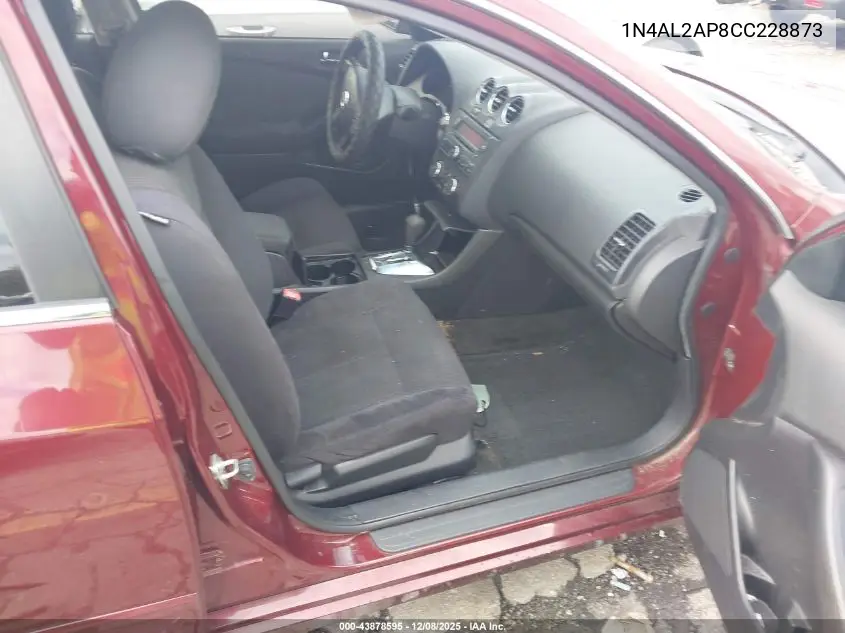 1N4AL2AP8CC228873 2012 Nissan Altima 2.5 S