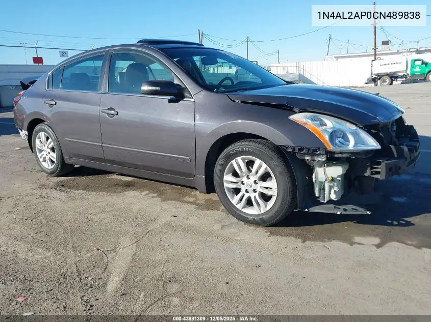 1N4AL2AP0CN489838 2012 Nissan Altima 2.5 S