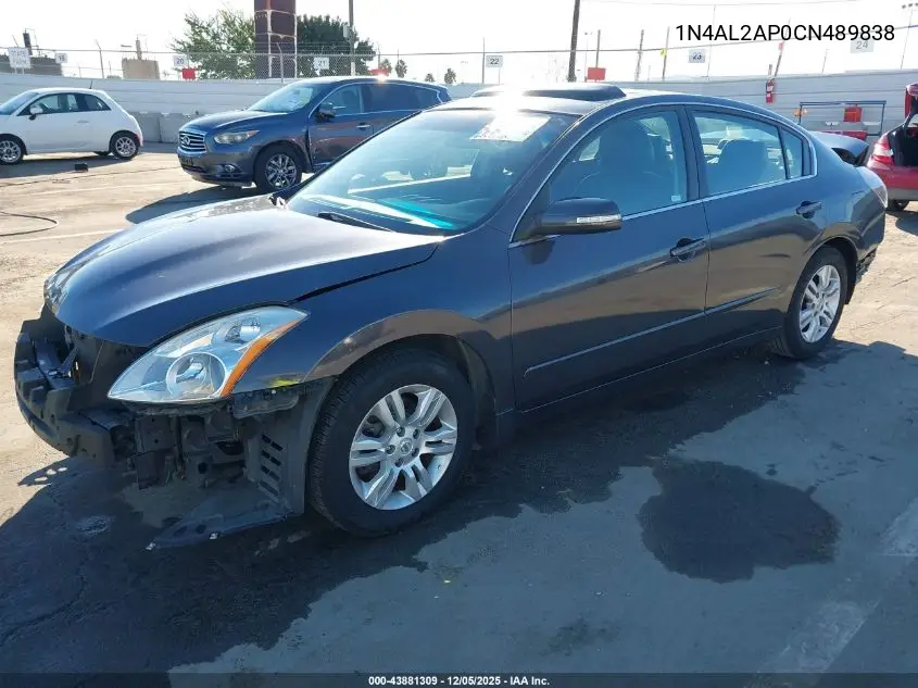 1N4AL2AP0CN489838 2012 Nissan Altima 2.5 S