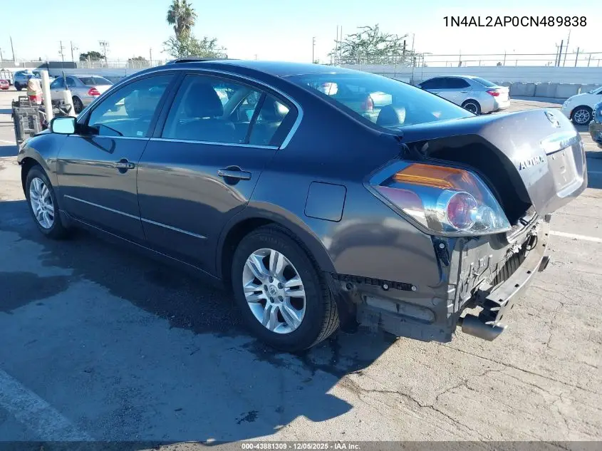 1N4AL2AP0CN489838 2012 Nissan Altima 2.5 S