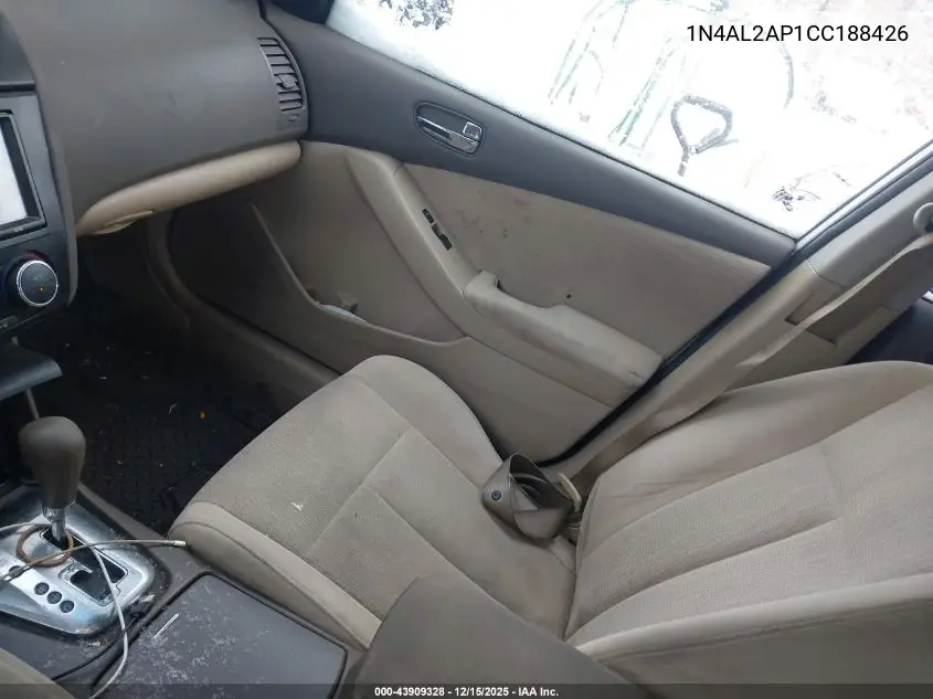 1N4AL2AP1CC188426 2012 Nissan Altima 2.5 S