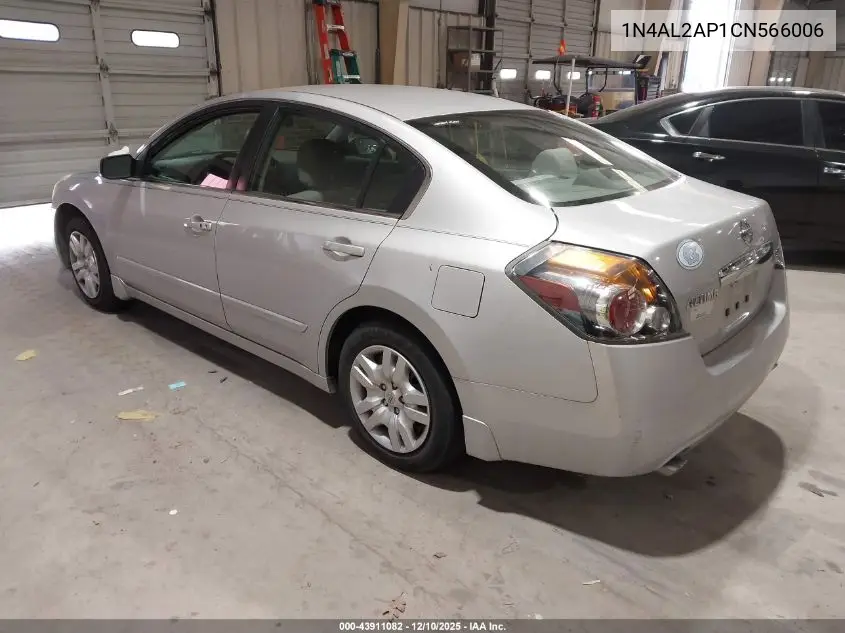 1N4AL2AP1CN566006 2012 Nissan Altima 2.5 S