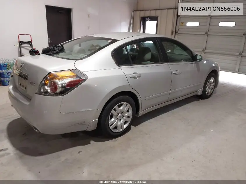 1N4AL2AP1CN566006 2012 Nissan Altima 2.5 S