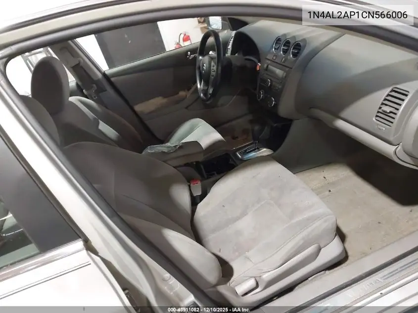 1N4AL2AP1CN566006 2012 Nissan Altima 2.5 S