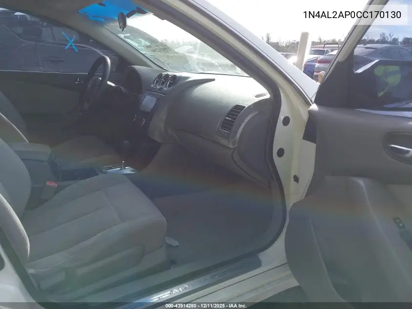 1N4AL2AP0CC170130 2012 Nissan Altima 2.5 S