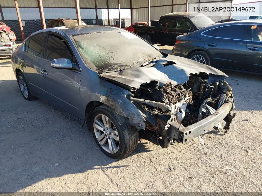 1N4BL2AP2CC149672 2012 Nissan Altima 3.5 Sr