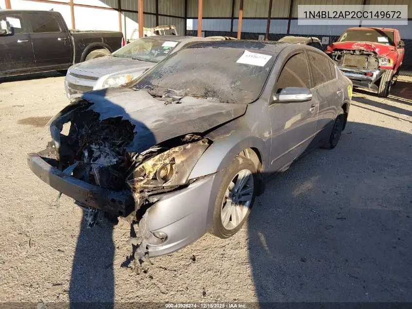 1N4BL2AP2CC149672 2012 Nissan Altima 3.5 Sr