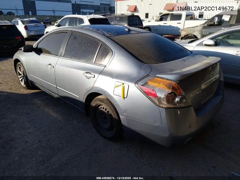 1N4BL2AP2CC149672 2012 Nissan Altima 3.5 Sr