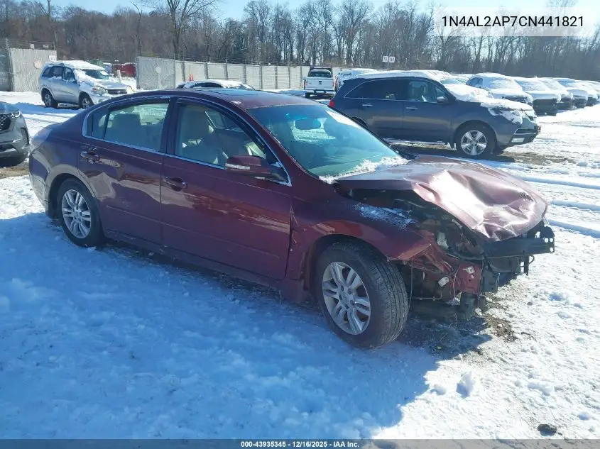 1N4AL2AP7CN441821 2012 Nissan Altima 2.5 S