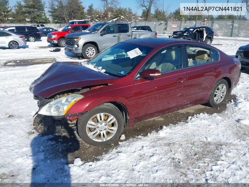 1N4AL2AP7CN441821 2012 Nissan Altima 2.5 S