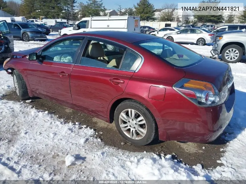 1N4AL2AP7CN441821 2012 Nissan Altima 2.5 S