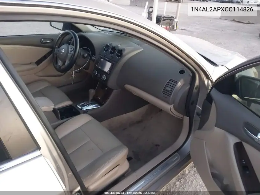 1N4AL2APXCC114826 2012 Nissan Altima 2.5 S