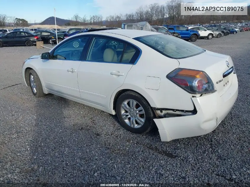 1N4AL2AP3CC189075 2012 Nissan Altima 2.5 S