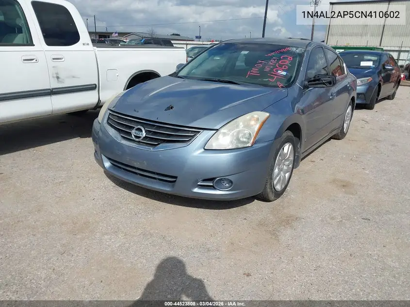 1N4AL2AP5CN410602 2012 Nissan Altima 2.5 S