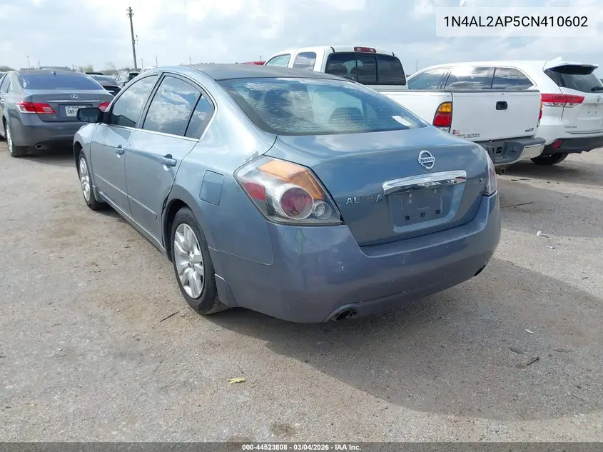 1N4AL2AP5CN410602 2012 Nissan Altima 2.5 S