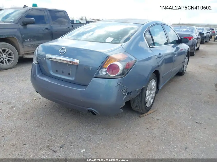 1N4AL2AP5CN410602 2012 Nissan Altima 2.5 S