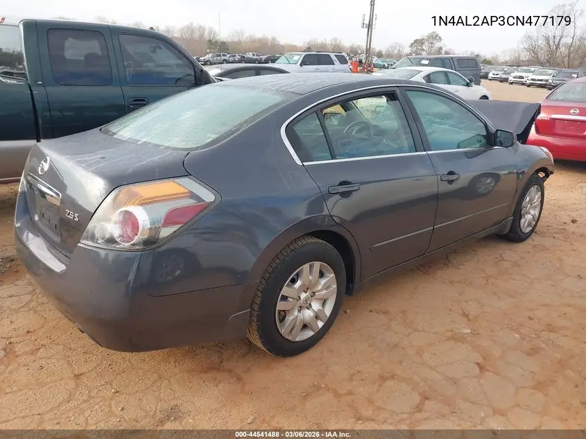 1N4AL2AP3CN477179 2012 Nissan Altima 2.5 S