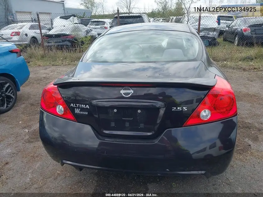 1N4AL2EPXCC134925 2012 Nissan Altima 2.5 S