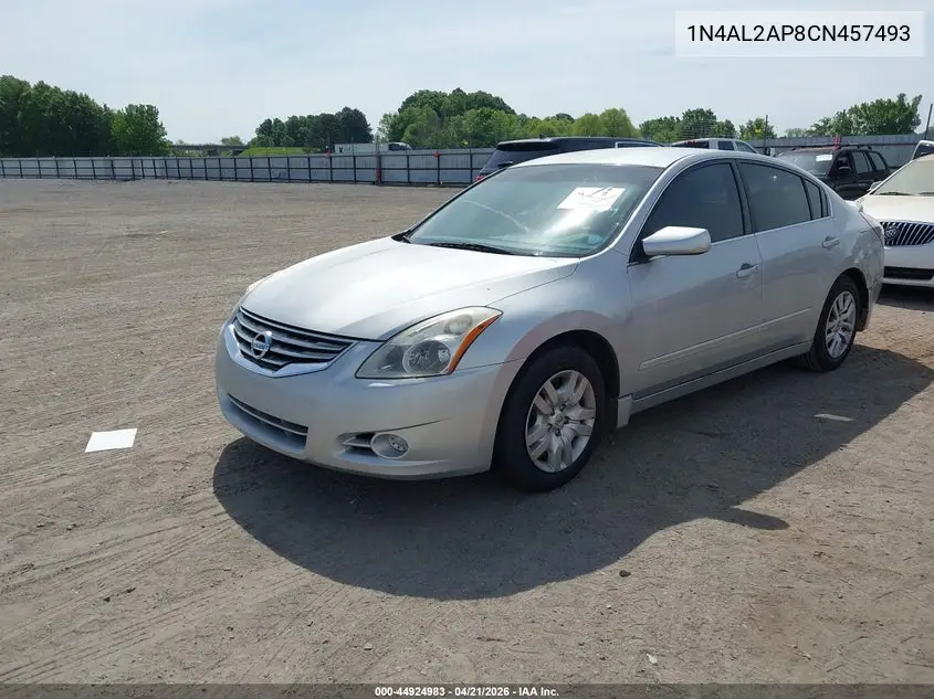 1N4AL2AP8CN457493 2012 Nissan Altima 2.5 S