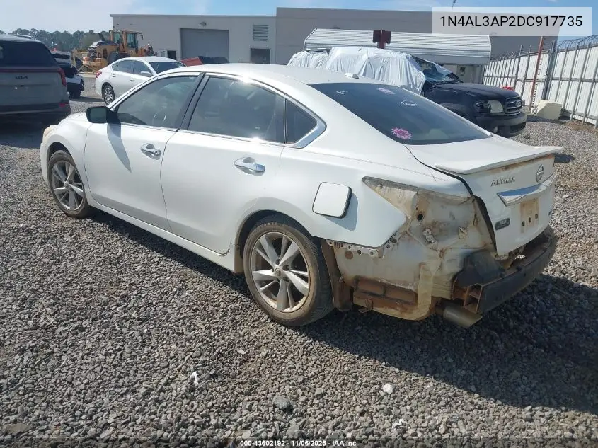 1N4AL3AP2DC917735 2013 Nissan Altima 2.5 Sv