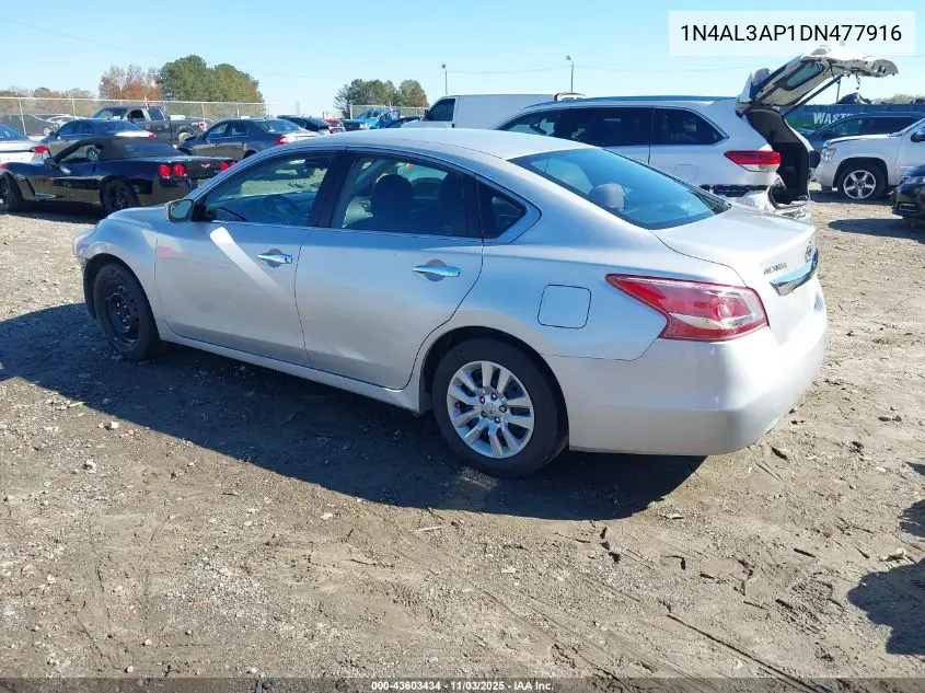 1N4AL3AP1DN477916 2013 Nissan Altima 2.5