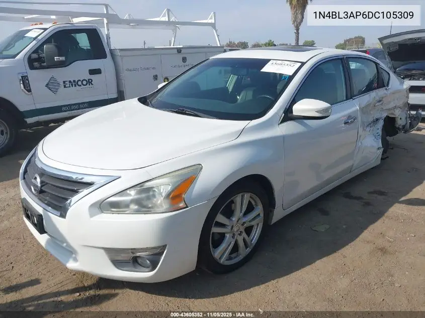 1N4BL3AP6DC105309 2013 Nissan Altima 3.5 Sl