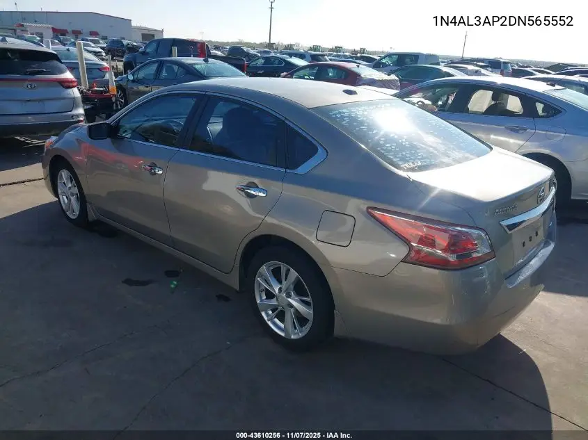 1N4AL3AP2DN565552 2013 Nissan Altima 2.5 Sv