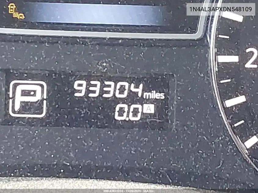 1N4AL3APXDN548109 2013 Nissan Altima 2.5 Sl
