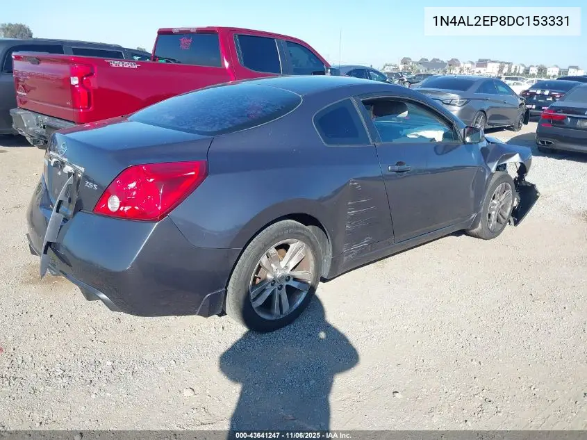 1N4AL2EP8DC153331 2013 Nissan Altima S