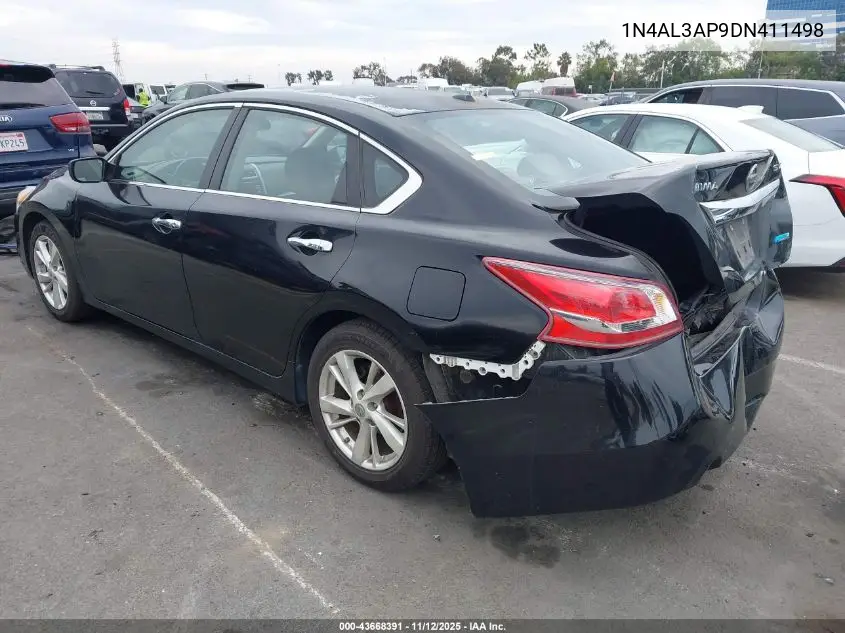 1N4AL3AP9DN411498 2013 Nissan Altima 2.5 Sv