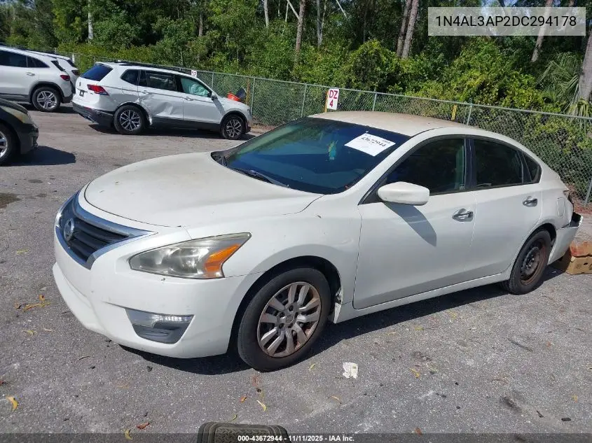 1N4AL3AP2DC294178 2013 Nissan Altima 2.5 S