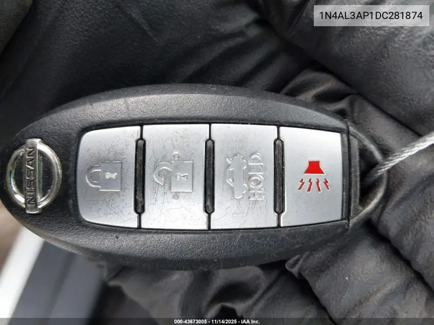 1N4AL3AP1DC281874 2013 Nissan Altima 2.5 S