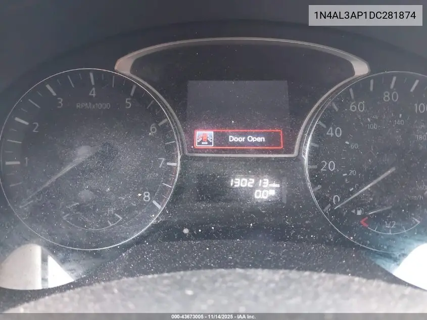 1N4AL3AP1DC281874 2013 Nissan Altima 2.5 S