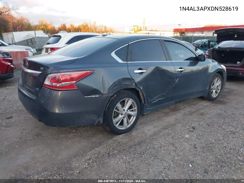 1N4AL3APXDN528619 2013 Nissan Altima 2.5 Sv