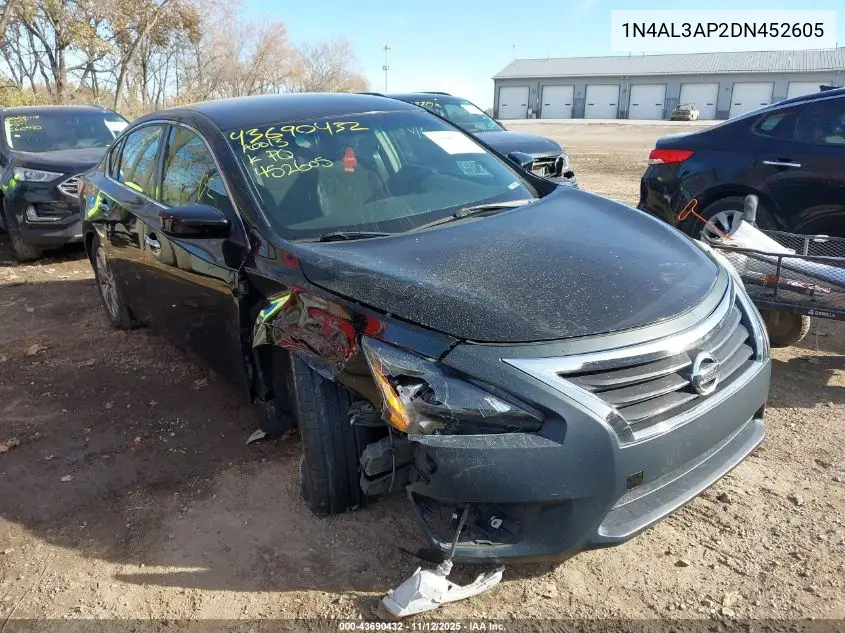 1N4AL3AP2DN452605 2013 Nissan Altima 2.5 S