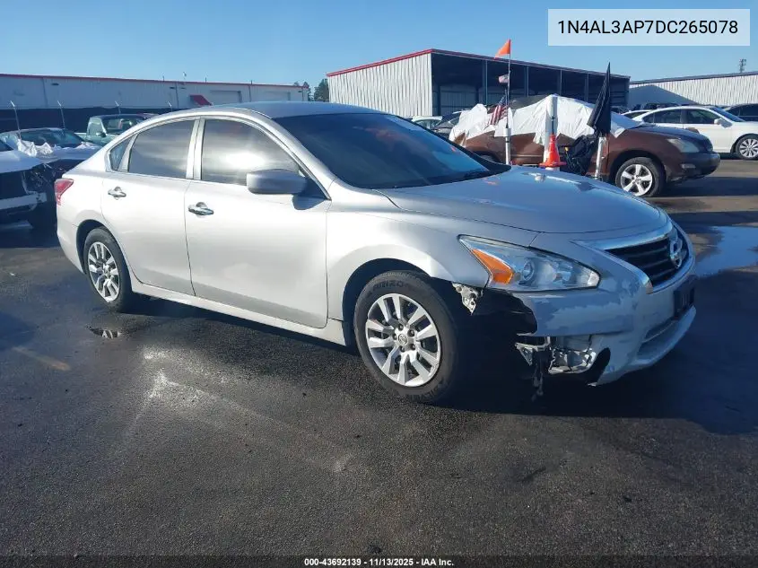 1N4AL3AP7DC265078 2013 Nissan Altima 2.5 S
