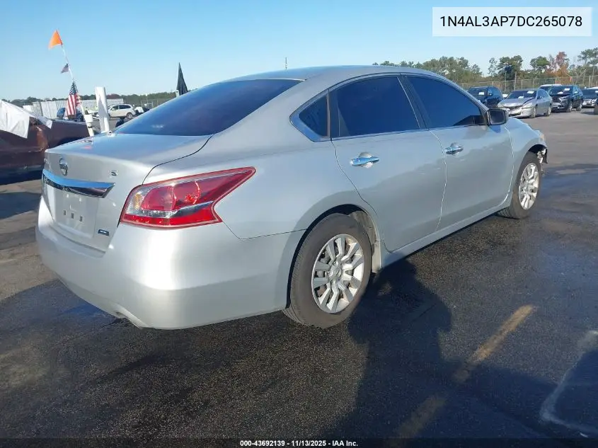 1N4AL3AP7DC265078 2013 Nissan Altima 2.5 S