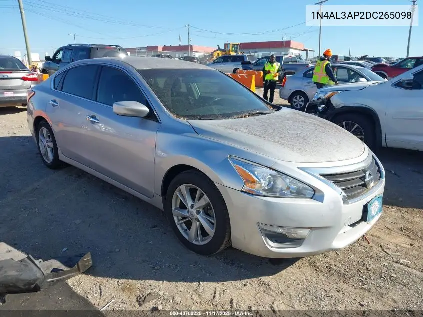 1N4AL3AP2DC265098 2013 Nissan Altima 2.5 Sv