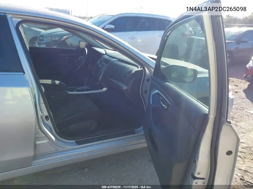 1N4AL3AP2DC265098 2013 Nissan Altima 2.5 Sv