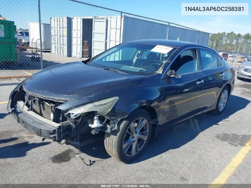 1N4AL3AP6DC258381 2013 Nissan Altima 2.5 Sv