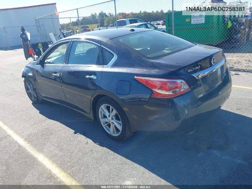 1N4AL3AP6DC258381 2013 Nissan Altima 2.5 Sv