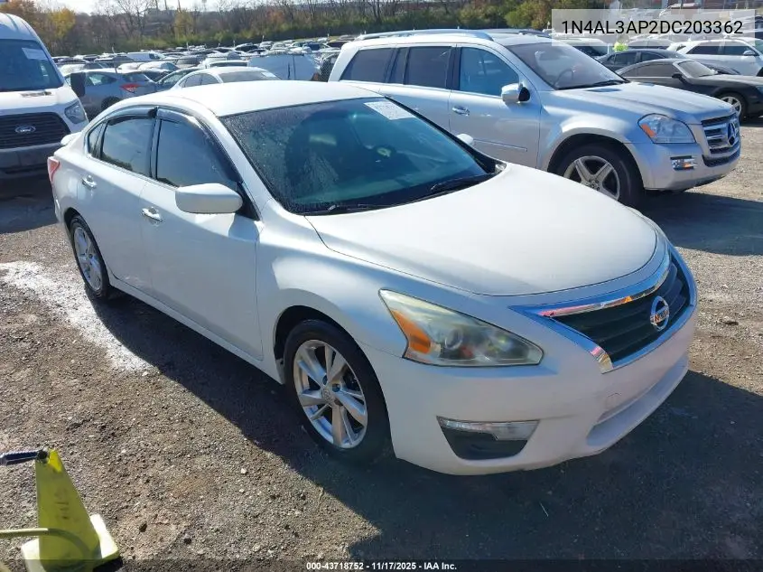 1N4AL3AP2DC203362 2013 Nissan Altima 2.5 Sv