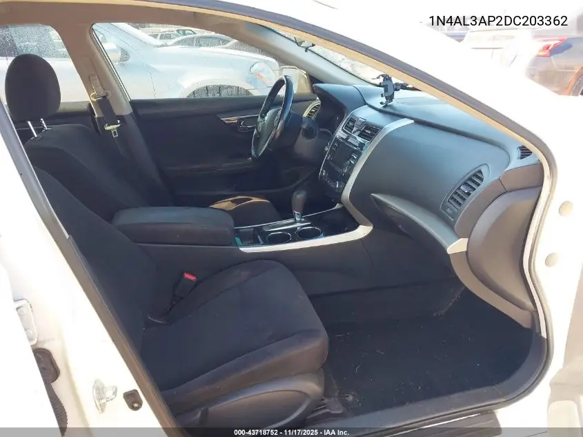 1N4AL3AP2DC203362 2013 Nissan Altima 2.5 Sv