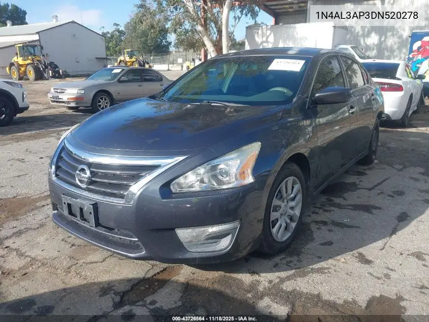 1N4AL3AP3DN520278 2013 Nissan Altima 2.5 S