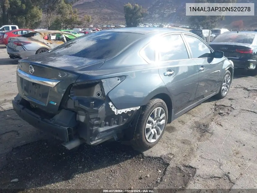 1N4AL3AP3DN520278 2013 Nissan Altima 2.5 S
