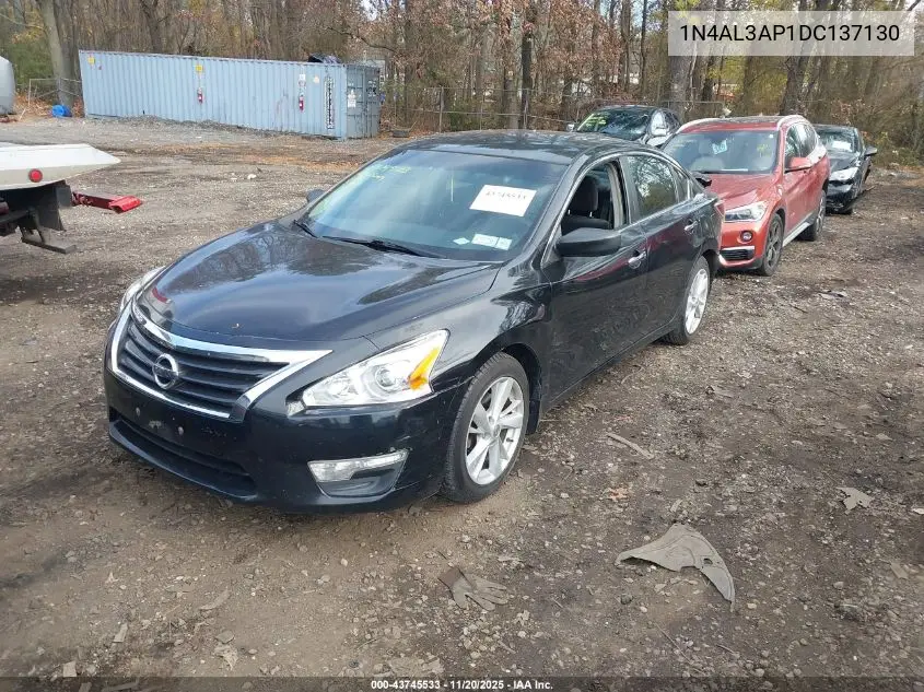 1N4AL3AP1DC137130 2013 Nissan Altima 2.5 Sv