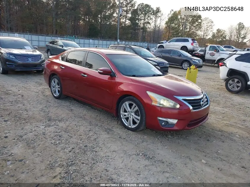 1N4BL3AP3DC258648 2013 Nissan Altima 3.5 Sl